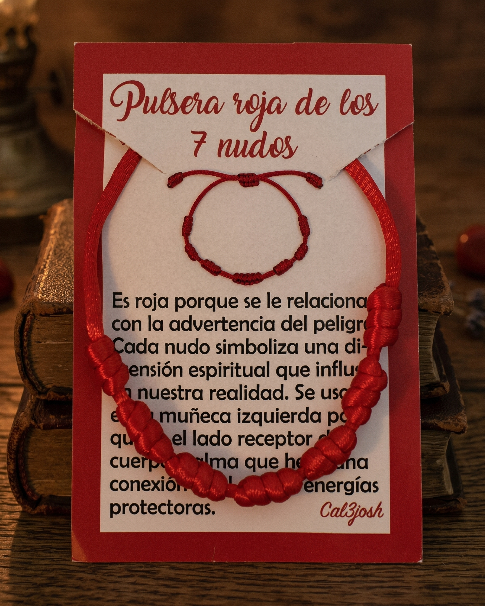 Pulsera de siete nudos
