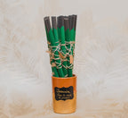 Para traer seguridad y amor en la pareja. Los inciensos aromáticos en varilla de Grimorio son 100% naturales, y aportan un agradable aroma para nuestro hogar.<br>Contenido: 10 varillas en cada paquete