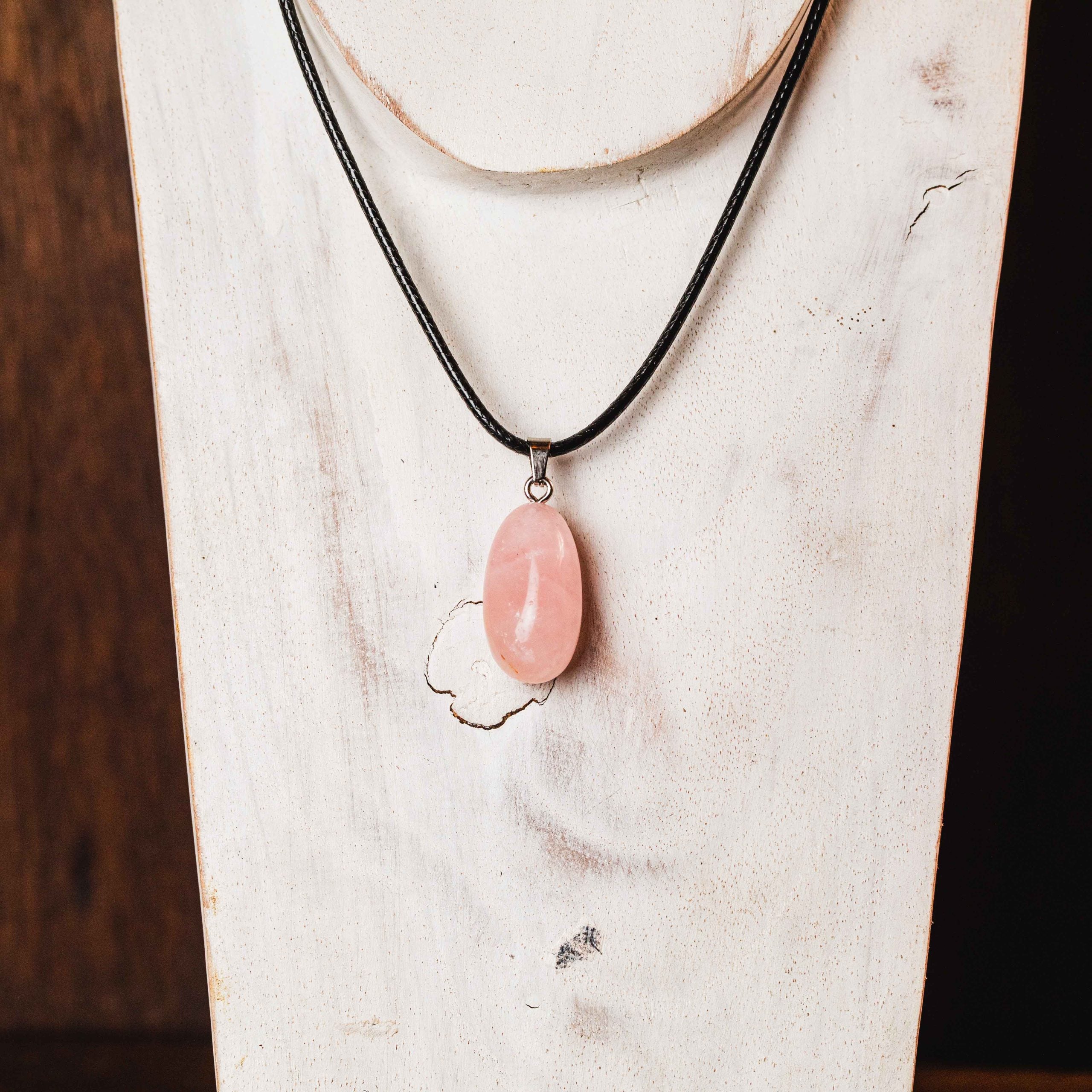 Colgante Cuarzo rosa